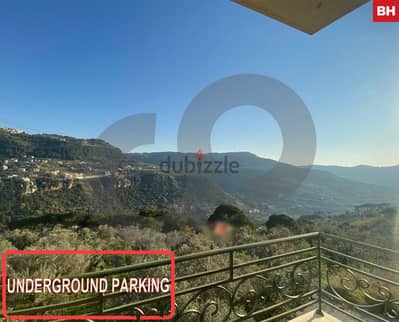 UNDERGROUND PARKING - BEST VIEW IN KFARHIM CHOUF ! REF#BH119295 !