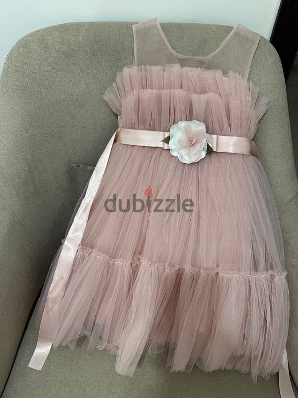 pink dress size 4 2