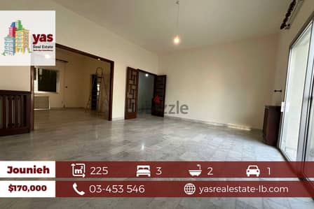 Jounieh 225m2 | Well Maintained Flat | High End | Open View | EH/IV