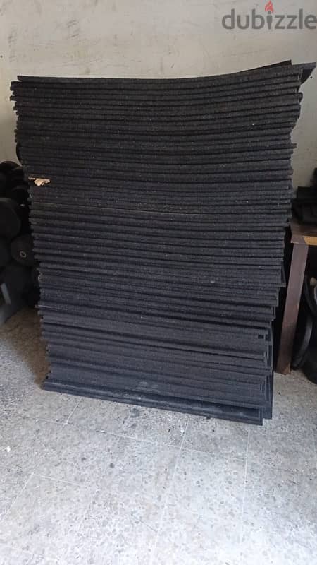 rubber flooring thickness 1.8 cm price 16.5$ 1