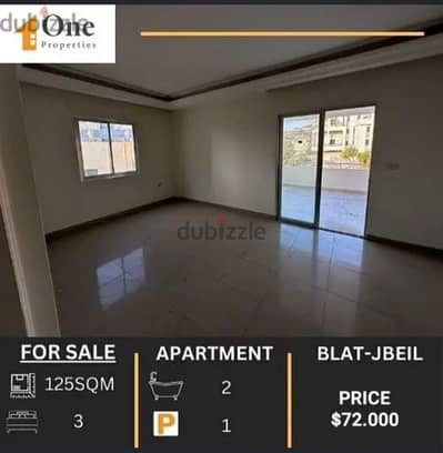 APARTMENT FOR SALE IN BLAT JBEIL