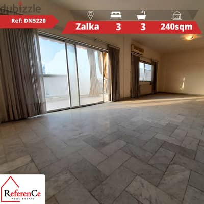 Prime apartment for sale in Zalka شقة رائعة للبيع في الزلقا