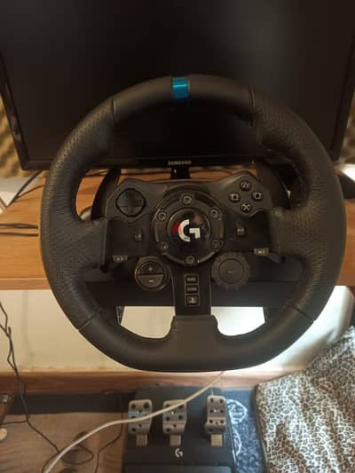 Logitech G923 PS5 Steering Wheel with Box