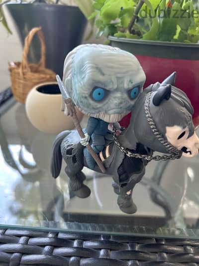 Mounted White Walker POP Ride #60 Funko Games Of Thrones New