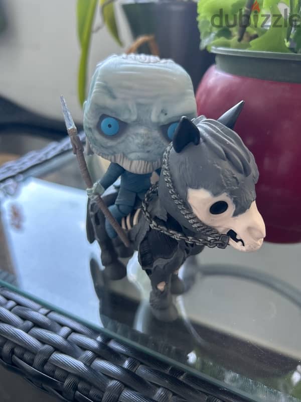 Mounted White Walker POP Ride #60 Funko Games Of Thrones New 1