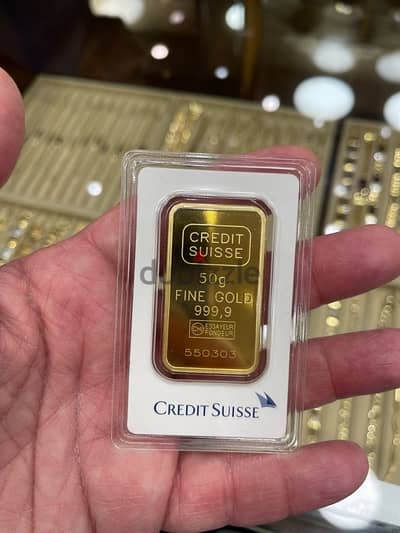 Credit Suisse Gold Ounse 50 Grams