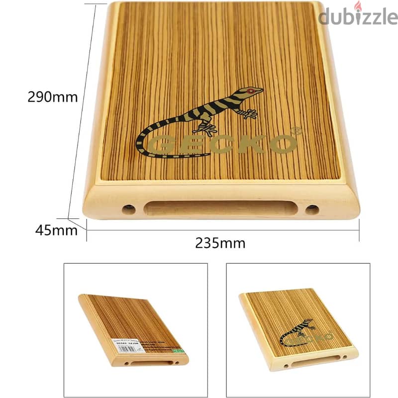 Gecko PAD-2 Flat Travel Cajon 1