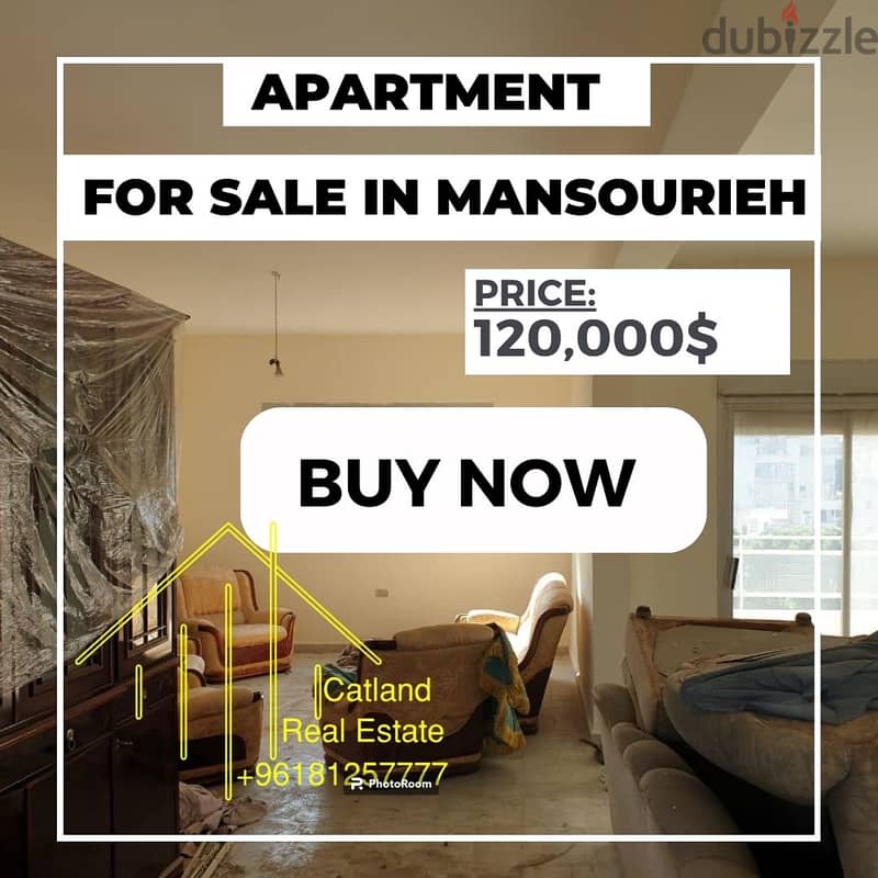 HOT DEAL!!!!!  Apartment for sale in Sabtieh $120,000 0