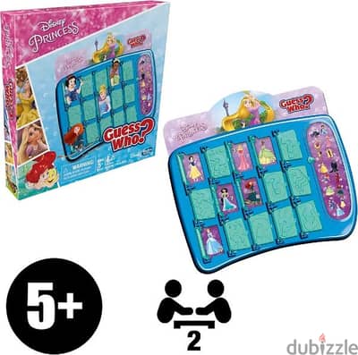 Disney princess guess kids board game