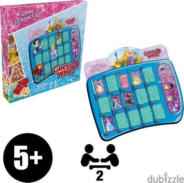 Disney princess guess kids board game 0