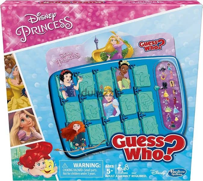 Disney princess guess kids board game 1