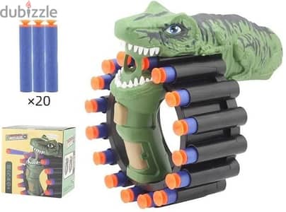 dinosaur motorized rapid blaster