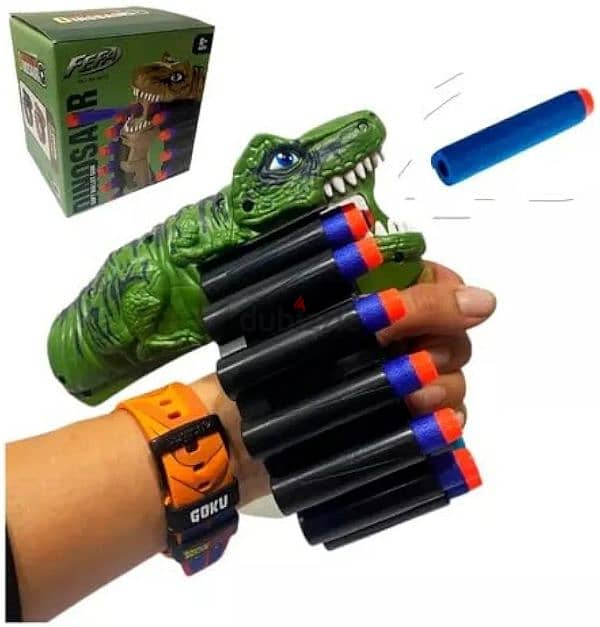 dinosaur motorized rapid blaster 3