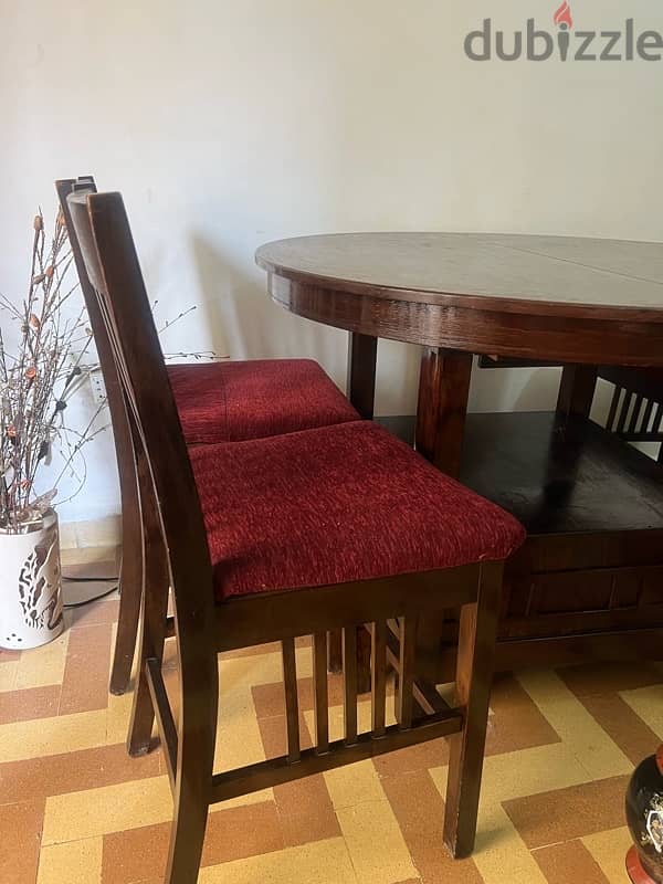 dining table with chairs 1