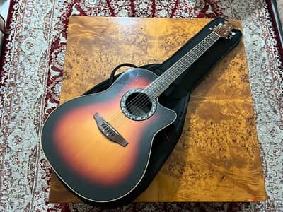 Ovation electro acoustic guitar