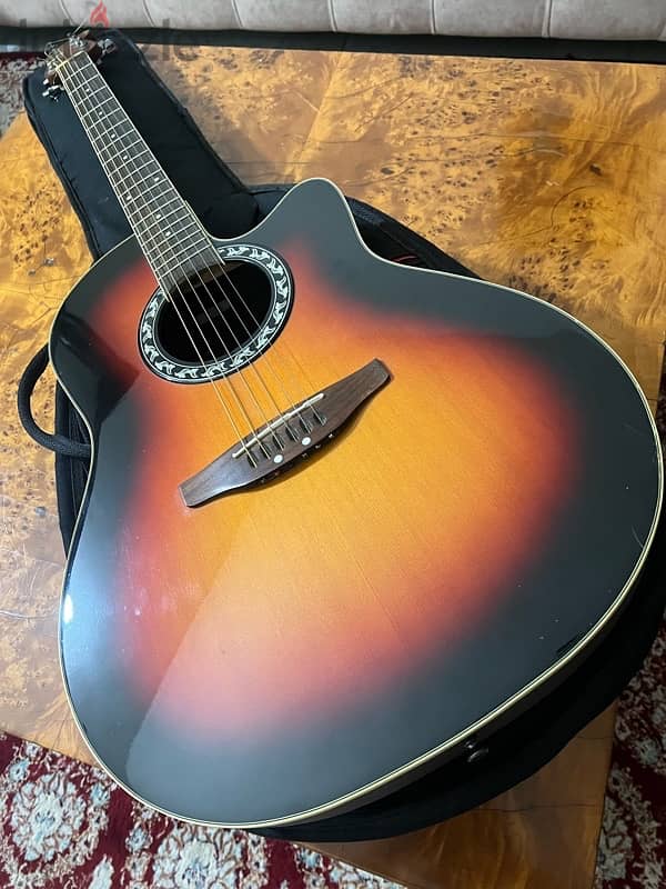 Ovation electro acoustic guitar 1