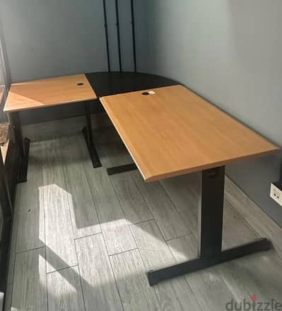 L shape desk