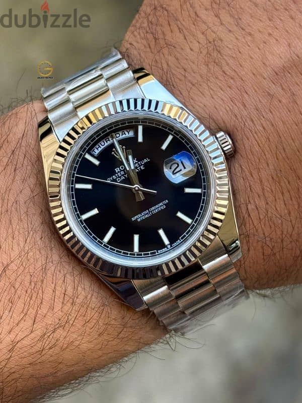 Rolex Daydate Black Dial 0