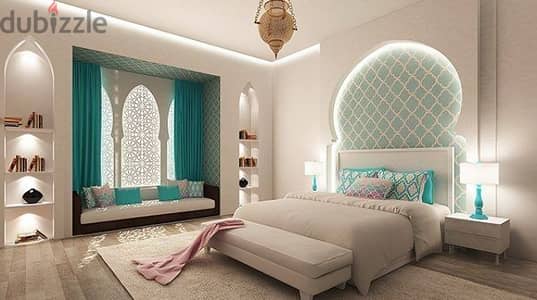 AH-HKL-338 Arabic-Style Apartment for Sale in a New Building