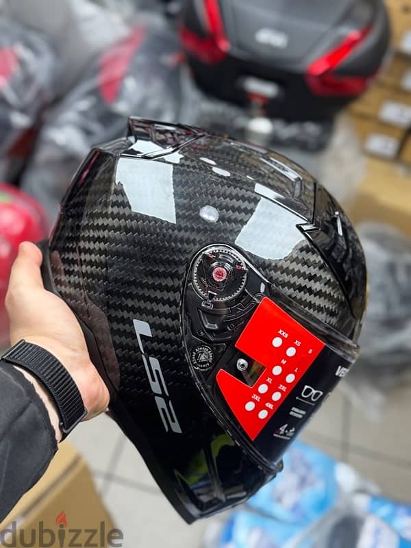 LS2 HELMET CARBON FIBER 5