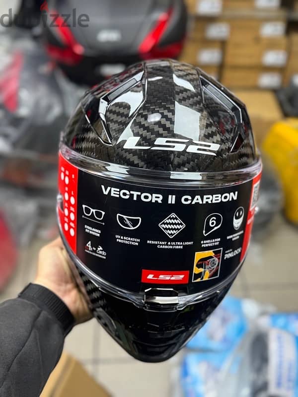 LS2 HELMET CARBON FIBER 6