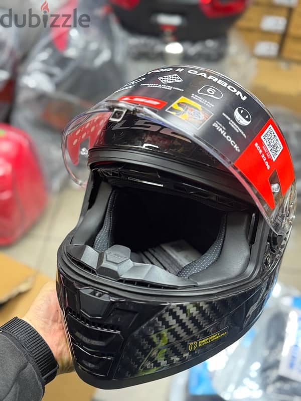 LS2 HELMET CARBON FIBER 7