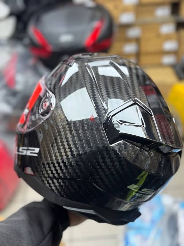 LS2 HELMET CARBON FIBER 12