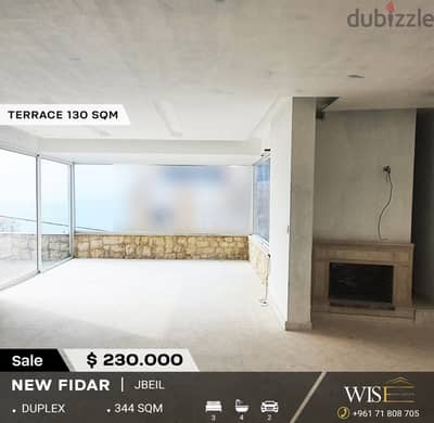  344 SQM duplex with terrace for SALE in New Fidar!