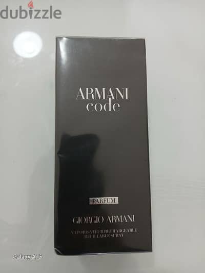 Armani code perfume 125 ml