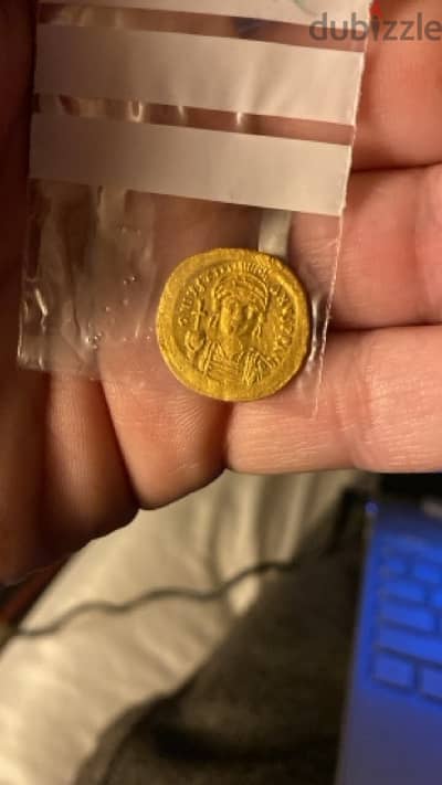 gold coin collectible treasure byzantine