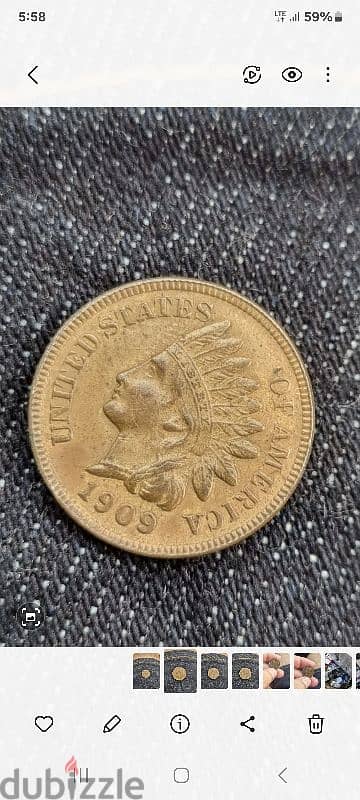 bargain indian usa cent  letter  S google it to see original price