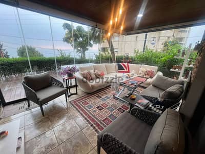 225 sqm Furnished Apartment + 180 sqm Terrace in Kfarhbab with Seaview