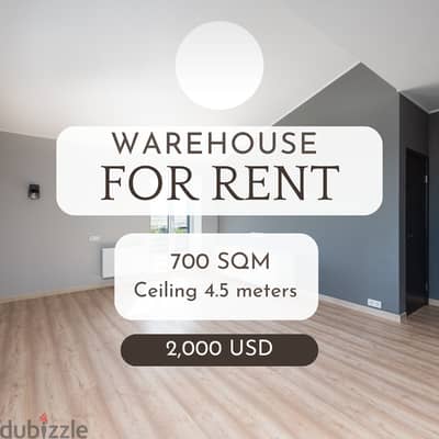 Warehouse For Rent In Hazmieh haz0093dpst