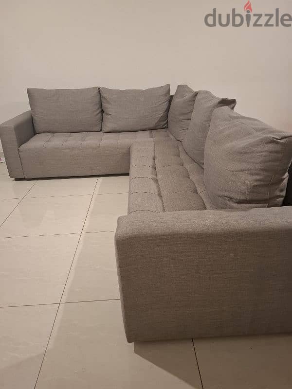 L shape sofa 0