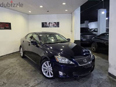 2008 Lexus IS 300 Dark Blue/Beige Leather Company Source 1 Owner