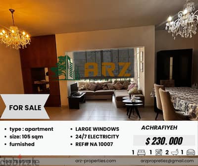 Spacious Apartment For Sale In Achrafieh