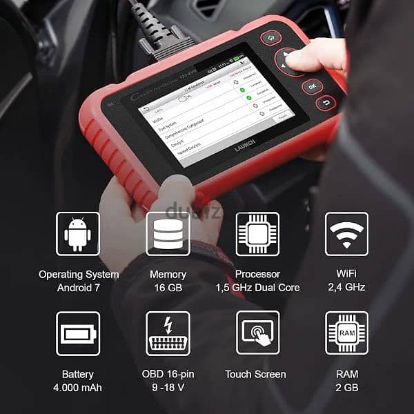 LAUNCH OBD2 Scanner CRP123 EVO OBD2 3