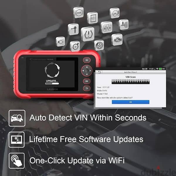 LAUNCH OBD2 Scanner CRP123 EVO OBD2 6