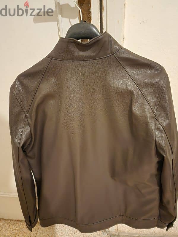 jacket jeld new size M betlbis L kamen lon dark  brown 1