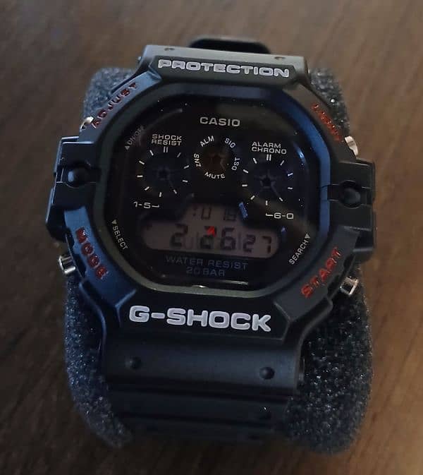 G SHOCK / CASIO / Rubber Protection Water Resist / New ساعة 5