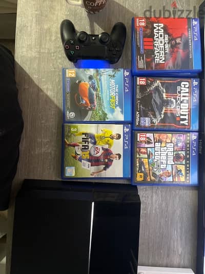 ps4 with 6 games