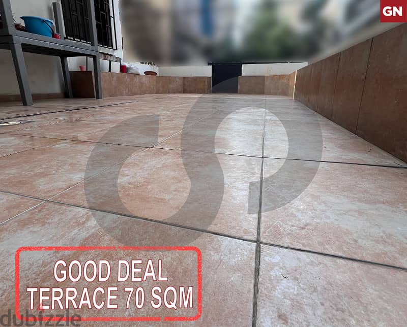 Expansive terrace,well-connected area in sabtieh/السبتية REF#GN119347 0