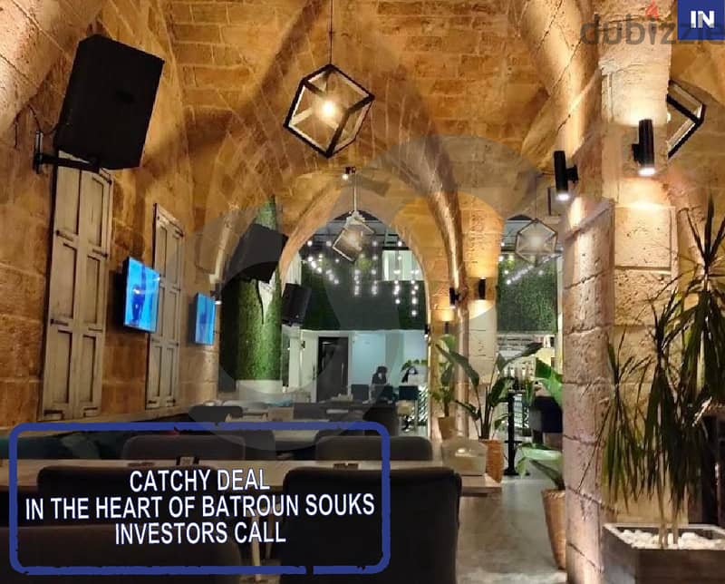 Prime location Restaurant for rent in Batroun/البترون REF#IN119351 0