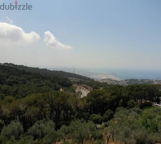 1500 Sqm | Land for sale in Roumieh | Sea view 0