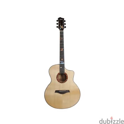 Aiersi SG02SMJ Jumbo Cutaway Acoustic Guitar