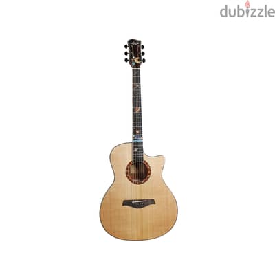 Aiersi SG02SMC-GA Grand Auditorium Cutaway Acoustic Guitar