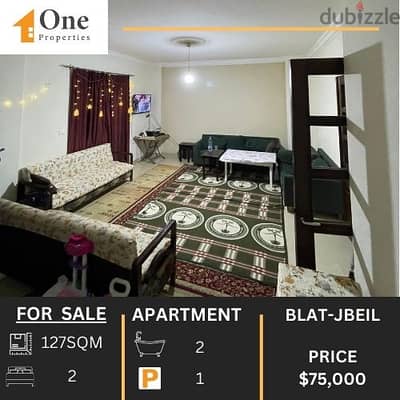 APARTMENT FOR SALE IN BLAT - JBEIL