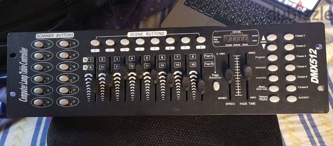 DMX 512 LIGHT CONTROLLER