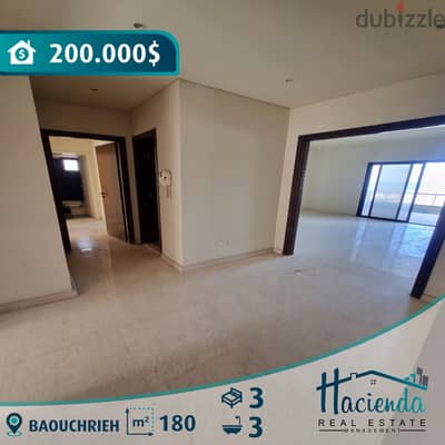 Sea View Apartment For Sale In Baouchrieh