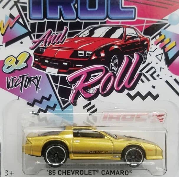 Hot Wheels 1985 Chevrolet Camaro diecast car model 1;64. 1